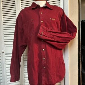 CARHARTT  Size XL TALL   Lined Cotton SHACKET